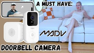 MADV Security Doorbell Camera: The Must-Have for Ultimate Home Security