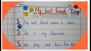 My Best Friend Essay | Essay on My Best Friend | My Best Friend | Essay on My Best Friend in english