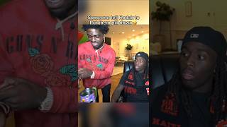 KODAK BLACK HIGH STREAMING WITH KAI CENAT!!! #shortsfeed #trending #funnyvideo #share #viralvideo