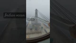 crossing the Indian Ocean #lifeatsea #ship #rain #rainyday