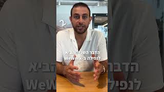 מה ריסק את מניית We Work?