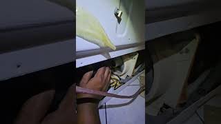 GE Refrigerator Diagnostic Inspection  - Intermittent cooling & leaking water