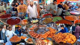 Marko bazaar Famous street food | Traditional street food of Marko Afghanistan | Rosh | Karahi