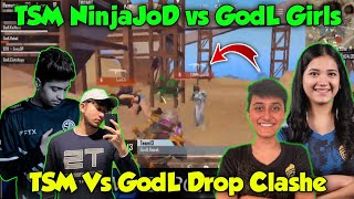 😳@NinjaJOD2 vs @rebelplays_🔥TSM Vs Godl Girl Drop Clashe⚡GodL Vs TSM