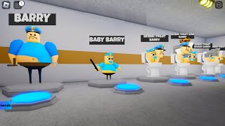 🍪I BECOME EVERYONE in SKIBI TOILET PRISON RUN! SKIBI TOILET BARRY'S PRISON RUN! (Obby) Walkthrough