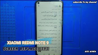 XIOAMI REDMI NOTE 9 - M2003J15SC/SG/SS - LCD SCREEN REPLACEMENT - CHANGE DISPLAY