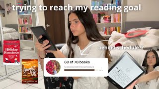 did I reach my 2023 reading goal? | reading vlog