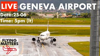 LIVE PlaneSpotting 🔴 #GENEVA AIRPORT Arrivals & Departures