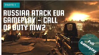 Russia x Eua invasão game play call of duty modern warfare2