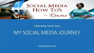 My Social Media Training Journey - Celebrating 7 Years [Digital Marketing Agency]