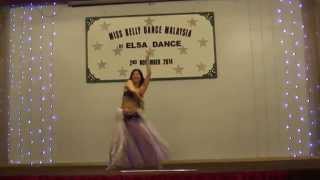 Miss Belly Dance Malaysia Inspired by MY Belly Dance (ELSA Dance)