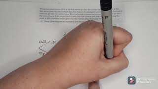 AS Statistics - tree diagrams, independence and mutually exclusive