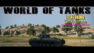 World of Tanks 14 Kill Platoon, The Batchat alone with 7 Kills.