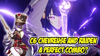 C3 Raiden Shogun & C6 Chevreuse Showcase and Thoughts | Genshin Impact