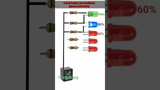 Battery Level indicator Diagram #video #experiment