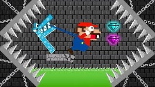 Mario HOT  Alphabet Lore ICE Escape Watergirl and Fireboy in maze mayhem  Game Animation part