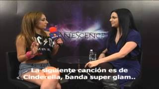 Evanescence entrevista en México por TV Azteca