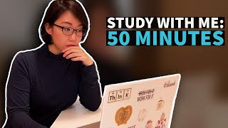 Study with your prof: 50 minutes, no music 🔥🔥