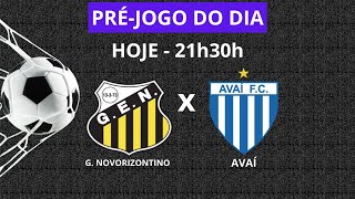 GRÊMIO NOVORIZONTINO X AVAÍ - HOJE 21h30h - SÉRIE B - AO VIVO