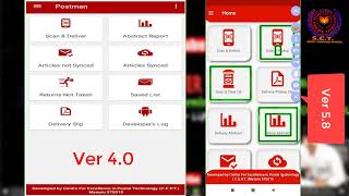 Postman Mobile App | Version 4.0 V/S Ver 5.8 |  Ver 5.8 Complete Details | Postman Mobile App v 5.8