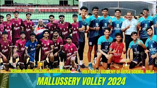 BISHOP MOORE COLLEGE, MAVELIKKARA VS HOLY GRACE ACADEMY OF ARTS& SCIENCE, MALA | VOLLEYBALL LIVE