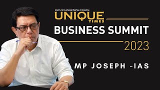 UNIQUE TIMES BUSINESS SUMMIT I CSR AND ITS UTILIZATION I M P JOSEPH IAS I A PEGASUS EVENT