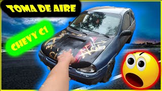 como hacer toma de aire chevy c1 2da parte // gil  Gomez