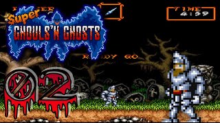 Lets Play Super Ghouls´n Ghosts  (Blind, German) - 02 - der Prinzessin zur Rettung