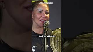 Cris Cyborg says her PFL champion belt is the most special one for her