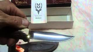 Muela Hunting Knife review Ruko bone handle