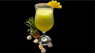 Pineapple Juice | Pineapple Punch | Summer Time Drink | How To Make Pineapple Juice At Home.