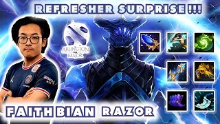 Faith Bian Razor Refresher Suprise Game 2 LPSG LGD vs RNG The Arlington Major 2022