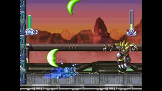 Mega Man X4 - Slash Beast (No Damage / Buster Only / No Armor)