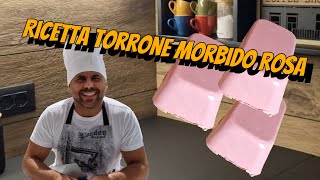 Ricetta completa torrone morbido rosa pistacchio e lampone!