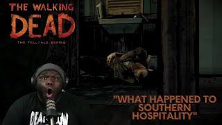 The Walking Dead: "Starved For Help" Ep2 ( what happened to southern hospitality)