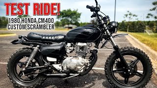 1980 Honda CM400 Custom Scrambler: TEST RIDE