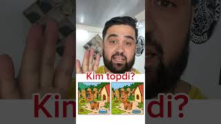 Kim topdi?