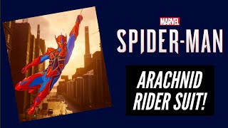 Arachnid Rider Suit Revealed for Spider-Man Remaster on PS5