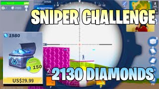 Sniper Challenge for 2000 Diamonds (Creative Destruction)