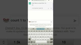 Can ChatGPT really count manually? (Max count)