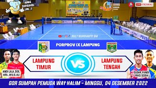 LIVE PORPROV LAMPUNG (LAMTIM) ARIL,ANDILALA,WILIS,DIDI 🆚 (LAMTENG) SUDAR,FANDI,FIKI,SODIK,RIKO