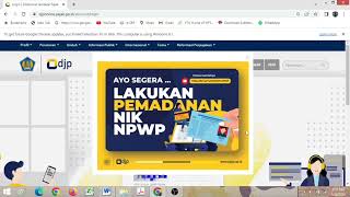 Tutorial Pemadanan NIK NPWP pada DJP online Pajak