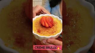 🤤🔥Creme Brulee #youtube #youtubeshorts #recipe #delicious #tips #kitchen #food #eat #mom #home #love