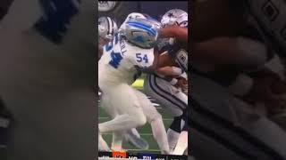 Detroit Lions Aiden Hutchinson leg injury against Dak Prescott & the Dallas Cowboys. Graphic Warning