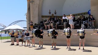 Band Day in Downtown Davenport