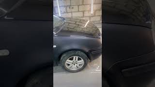 Начальная стадия полировки VW GOLF4