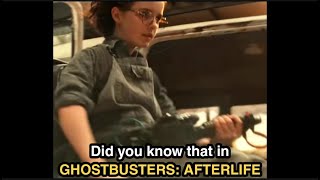 Did you know that in GHOSTBUSTERS AFTERLIFE