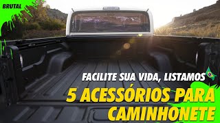 5 Acessórios para Caminhonete | Acessórios top para a Caçamba da sua Picape