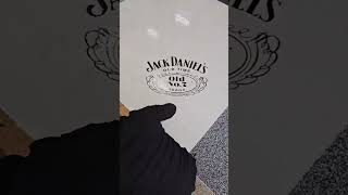 Résine intérieur jack daniel #tuto #resin #shorts