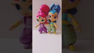 Shimmer and Shine plushes